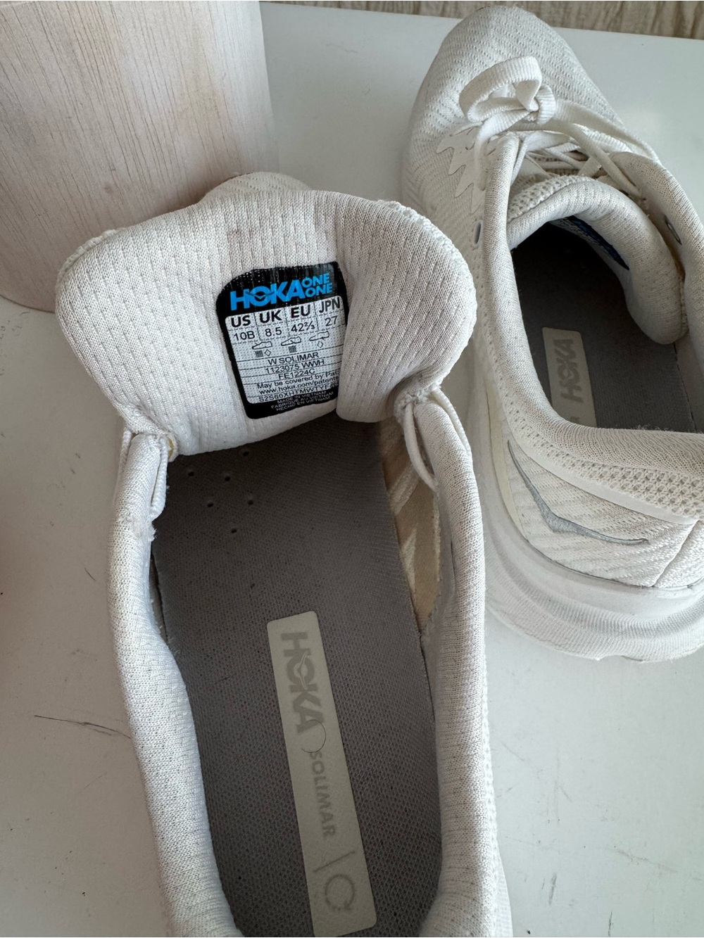 HOKA Solimar Running Shoes – White – Men’s US 10 / EU 42⅔ - Picture 8 of 12
